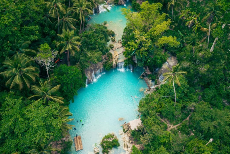 Les chutes de Cambugahay à Siquijor